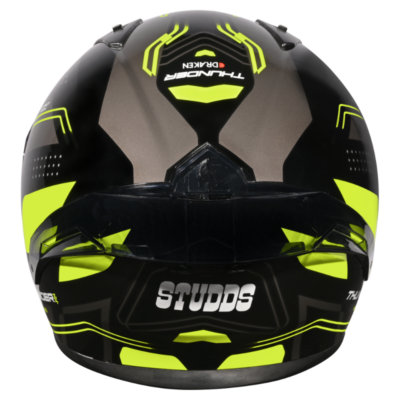 THUNDER DRAKEN D2 BLACK FLU. YELLOW N5 BACK THUNDER DRAKEN D2 BLACK FLU. YELLOW N5 BACK