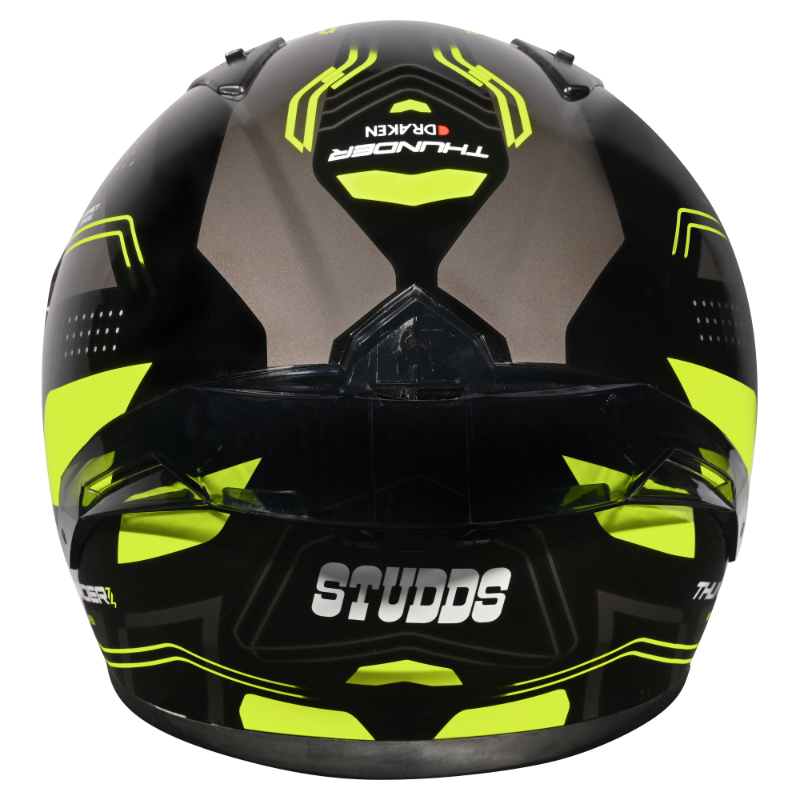 THUNDER DRAKEN D2 BLACK FLU. YELLOW N5 BACK THUNDER DRAKEN D2 BLACK FLU. YELLOW N5 BACK