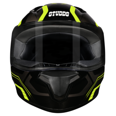 THUNDER DRAKEN D2 BLACK FLU. YELLOW N5 FRONT THUNDER DRAKEN D2 BLACK FLU. YELLOW N5 FRONT