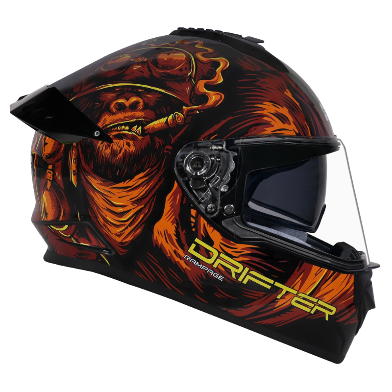 DRIFTER D3 RAMPAGE BLACK RED N10 RIGHT DRIFTER D3 RAMPAGE BLACK RED N10 RIGHT