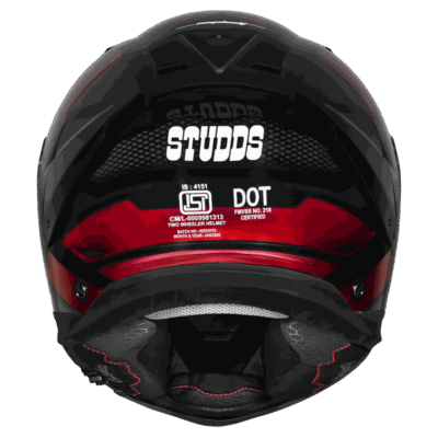 HELIOS ASPHALT BLACK N2 RED CHROME BACK HELIOS ASPHALT BLACK N2 RED CHROME BACK