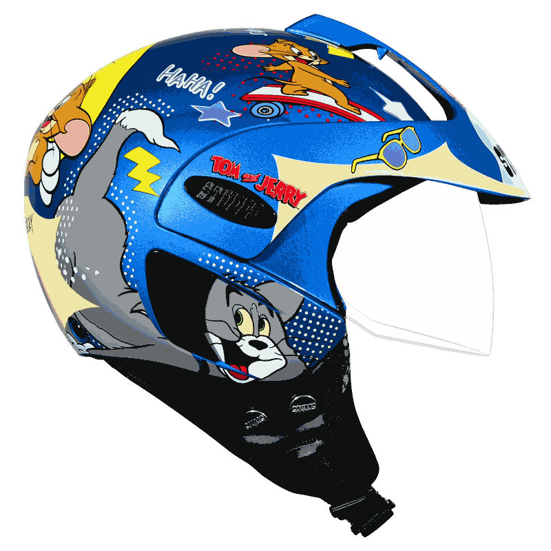 TOM & JERRY EDITION BLUE-GREY-YELLOW RIGHT TOM & JERRY EDITION BLUE-GREY-YELLOW RIGHT
