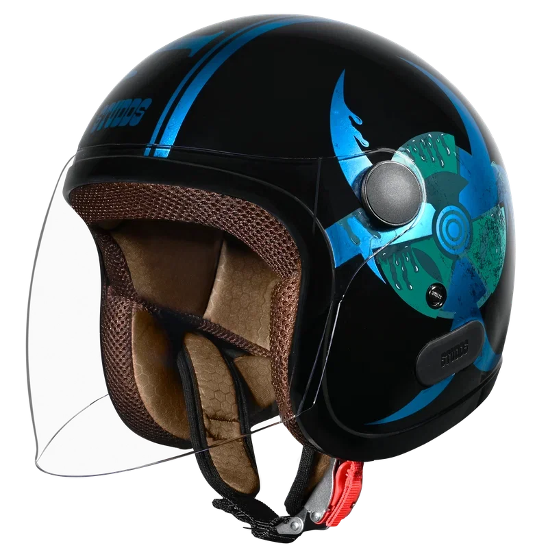jet with long visor